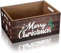 Namalu Christmas Hot Cocoa Bar Decor 11x8x5 in Wooden Storage Box, Wood by Namalu