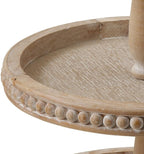 Round 3-Tier Decorative Wood Tray - Image 4