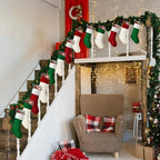 Hungdao Christmas Stockings Mini Knitted Rustic, Mixed Colors - Image 5