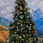 Novelty Lights 24FT 70 LED C6 Christmas String Lights, Red & Pure White - Image 4