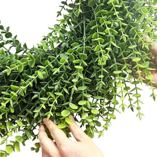 26''Large Artificial Boxwood Wreath for Front Door, All Year Round Greenery Wreath Home Decor Artificial Spring Summer Greenery Hanging for Wall Farmhouse Wedding Indoor Outdoor Decor(Include Ribbon) - Image 4
