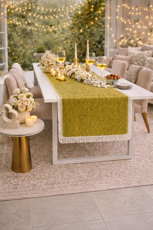 Throw Pillow Luxury Banarasi Brocade Silk Table Runner Blue & Gold Jacquard Floral 14x96 Inches Festive Diwali Dining Pooja Room Decor Gift - Image 3