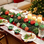 SHareconn 135Pcs Christmas Tree Ornaments Set, Christmas Tree Decorations - Image 4