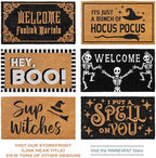 Welcome Foolish Mortals Doormat 30x17 Inch Haunted Mansion Welcome Mat Coir - Image 6