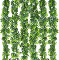 Dolicer 6Pcs Artificial Monstera Leaf Vines 5.6Ft Greenery Garland by DolicerLANDSCAPEQ