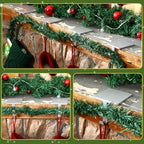 Zhengmy 6 Pcs 2 in 1 Fireplace Stocking and Garland Hangers Heavy Duty Metal Christmas Stocking Holder for Mantle, Two Hooks Hangers for Garland Balls Fireplace Xmas Holiday Party Decoration (Silver) - Image 5