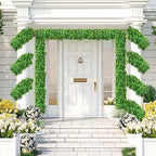 Hoteam 12 Pcs Artificial Hanging Greenery Plants, Bamboo Leaf - Image 5