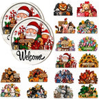 16PCS Interchangeable Welcome Sign for Front Door One Signs Every Season by Unknown