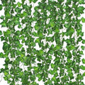 Comtelek 504 FT Artificial Ivy 72 Pack Ivy Vine Garland Ivy Leaves Greenery Garlands Clip Hanging Fake Leaf Plants Faux Green Flowers Decor Home Kitchen Garden Office Wedding Wall by Comtelek