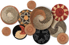 Tatuo 11 Pcs Boho Wall Basket Decor Woven Wall Hanging Art, Classic - Image 2