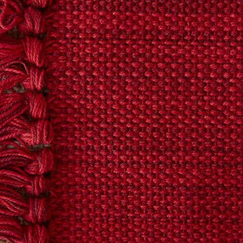 DII Variegated Tabletop Collection, Placemat Set3x19, Tango Red, 6 Piece - Image 2