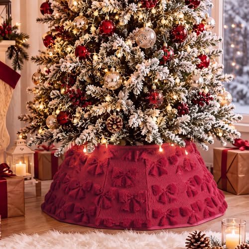 Soulchen Faux Fur Christmas Tree Collar - Image 3