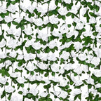 BLEUM CADE 12Pcs 16.4Ft Fake Flower Garland Artificial Rose Vines by BLEUMCADE