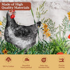 Maison d' Hermine Table Cloth Rectangle Table Reusable 100% Cotton 60"x90" - Image 3