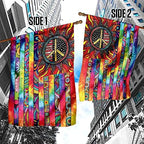 FLAGWIX Hippie Peace Flags, Decorations For Home, House Flag (30 x 40) - Image 4