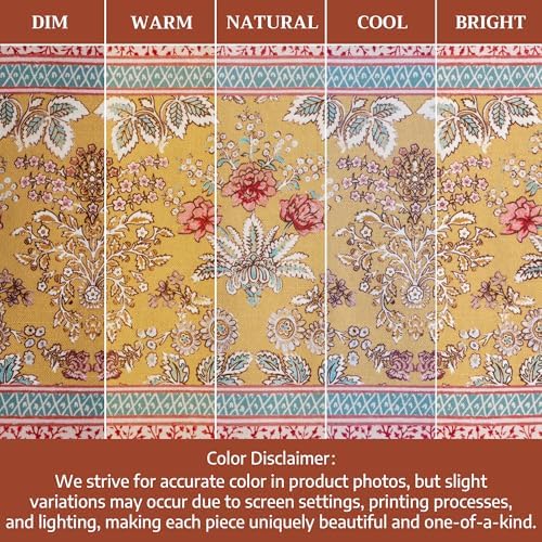 Maison d' Hermine Placemats Set of 4 Reusable 100% Cotton (13"x19") - Image 6