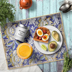 Rectangle Plastic Serving Tray with Handles, Elegant Decorative Tray for Coffee Table, Ottoman, Living Room, Kitchen, and Outdoor Use. 12"*16"*1.6", Wey - Image 5