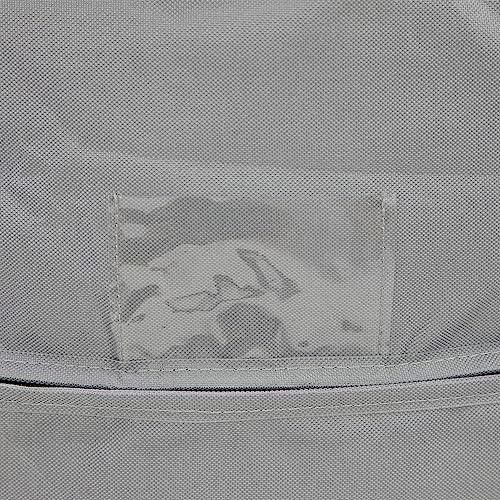 30" Gray Multi-Seasonal Double Wreath Storage Bag - Image 7
