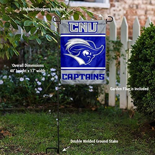 Christopher Newport Captains Garden Flag with Stand Holder - Image 3