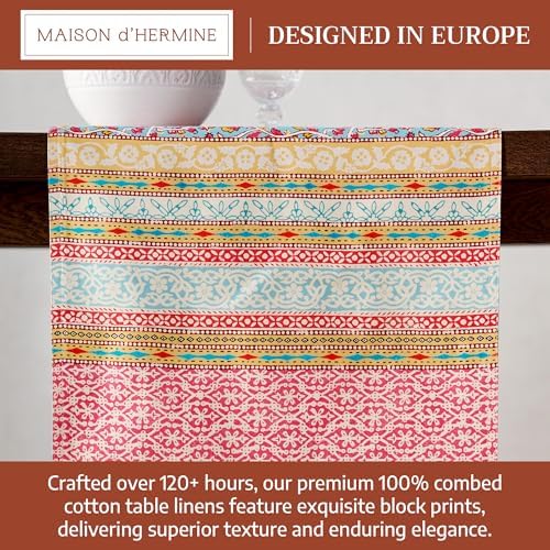 Maison d' Hermine Table Runner 100% Combed Cotton 14.5"x108" (Double Layer) - Image 3