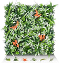 Greenery Wall Panels, 20"x20" 16PCS UV Protected Fake Grass Backdrop Privacy Fence Screen, Artificial Hedges for Outdoors Indoors Green Decor by EverNature