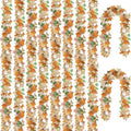 CQURE 10 Pack Fall Leaf Garland, Total 59 Ft Artificial Fall Maple Leaves Autumn Vines Garland Thanksgiving Decor for Home Fireplace Party by CQURE