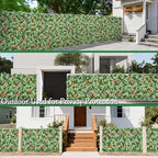 Greenery Wall Panels, 20"x20" 16PCS UV Protected Fake Grass Backdrop Privacy Fence Screen, Artificial Hedges for Outdoors Indoors Green Decor - Image 7