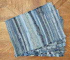 Denim Rag 100% Cotton Vintage Boho Set of 6 Placemats 13" x 19" - Image 4