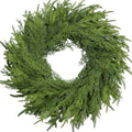 26 Inch Christmas Wreath, Christmas Wreaths for Front Door, Artificial Pine Wreath for Table Wall Window Indoor Outdoor Christmas Decoration by OZFHUA