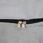 30" Gray Multi-Seasonal Double Wreath Storage Bag - Image 6