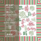 FINGERCRAFT Cloth Napkins Set of 12 Cotton Linen, 20x20 Inch, Holiday Home - Image 6
