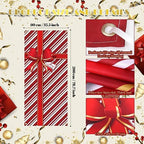Preboun 6 Pcs Christmas Door Cover Decoration House Window Door Cover 78 x 35 Inches Santa Gingerbread Christmas Outdoor Sign for Home Wall Indoor Party Decorations - Image 2