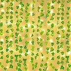 Naidiler 12 Pcs Artificial Ivy Garland Fake Vines with 65 Ft Lights String (200 LED) Decor Faux Green Hanging Plant Greenery for Wall Party Wedding Room Home Kitchen Indoor & Outdoor Decoration by NaidilerBeautifyYourLife