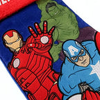 Ruz Avengers 20" Applique Christmas Stocking, Gift Holder for Stocking Stuffers, Indoor Home Decor and Holiday Decoration, Blue - Image 4