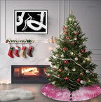 Sophia-Art Christmas Tree Skirt, Luxury Velvet Plush Skirt, Xmas Decoration Holiday Party Décor, Soft Velvet Home Décor Merry Christmas Party Christmas Tree Decorations (Lilac,56 Inch) - Image 2