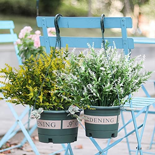 RECUTMS Artificial White Flower for Outdoor,Artificial Plants UV Resistant - Image 4
