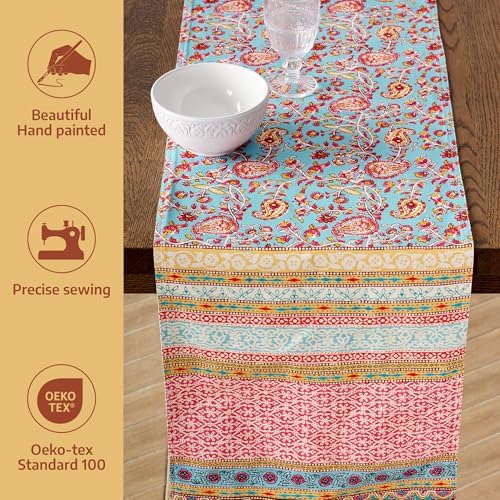 Maison d' Hermine Table Runner 100% Combed Cotton 14.5"x108" (Double Layer) - Image 2