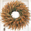 28" Fall Wreath for Front Door, Large Artificial Autumn Decor by Unknown