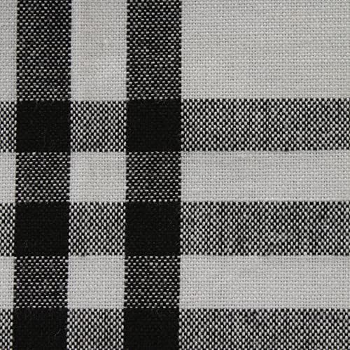 DII Home Sweet Farmhouse Plaid Tabletop Collection, Tablecloth, 60x120, Black - Image 3