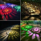 Nupostai 8 Pack Solar Pathway Lights, Multicolor & Warm White LED, IP67 Waterproof, Outdoor Garden Yard Lawn Landscape Decorative - Image 6