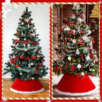Teenyyou 3 Pcs Mini Christmas Tree Collar for 2-4 ft Mini Tree - Image 5