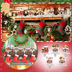 Wonderjune 6 Pcs Christmas Stocking Holders for Mantle, Train - Image 6