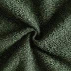 MIULEE 22x22 Decorative Euro Sham Boucle Couch Pillow Covers Dark Green - Image 6