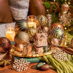 JORNOY 106Pcs Christmas Ornaments Set, Shatterproof Assorted Hanging Baubles Decorations Bulk for Christmas Tree Decorations Home Holiday Party Decor, Earth Tone - Image 2