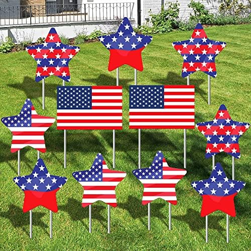 KatchOn Labor Day Signs with Stakes, Pack of 11 by KatchOn