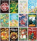 Remagr 12 Pcs Solar Seasonal LED Garden Flags Double Sided Yard Flags Easter Independence Day Summer Butterfly Decorations 12 x 18 Inch Welcome Garden Holiday Yard Outside Lawn Decoration by Remagr