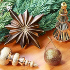 SHareconn 80Pcs Christmas Tree Ornaments Set Christmas Tree Decorations - Image 4