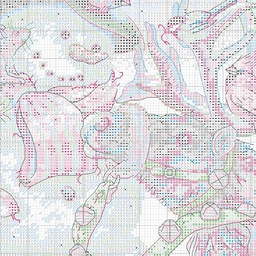 Dimensions Gold Collection Counted Cross Stitch 'Snowman Gathering' Personalized Christmas Stocking Kit, White Aida, 16", 18 Count - Image 5
