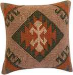 Trade Star 70% Jute 30% Wool Kilim Pillow Cover for Farmhouse Decor by TradeStar