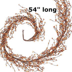 Fall Thanksgiving Pip Berry Garland – 54" Rustic Farmhouse Autumn - Image 2